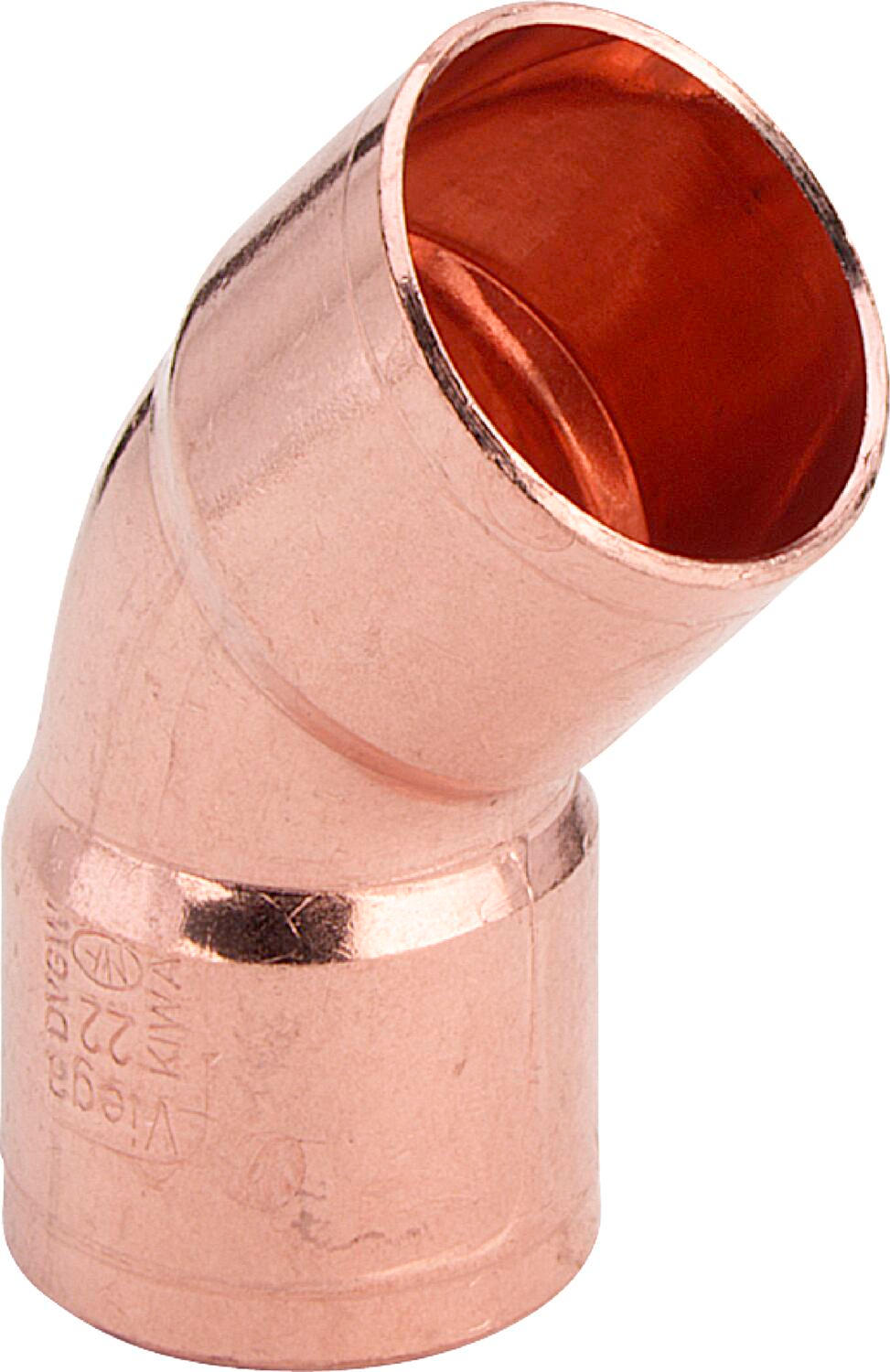 Отвод Viega под пайку ВВ 45° DN 28