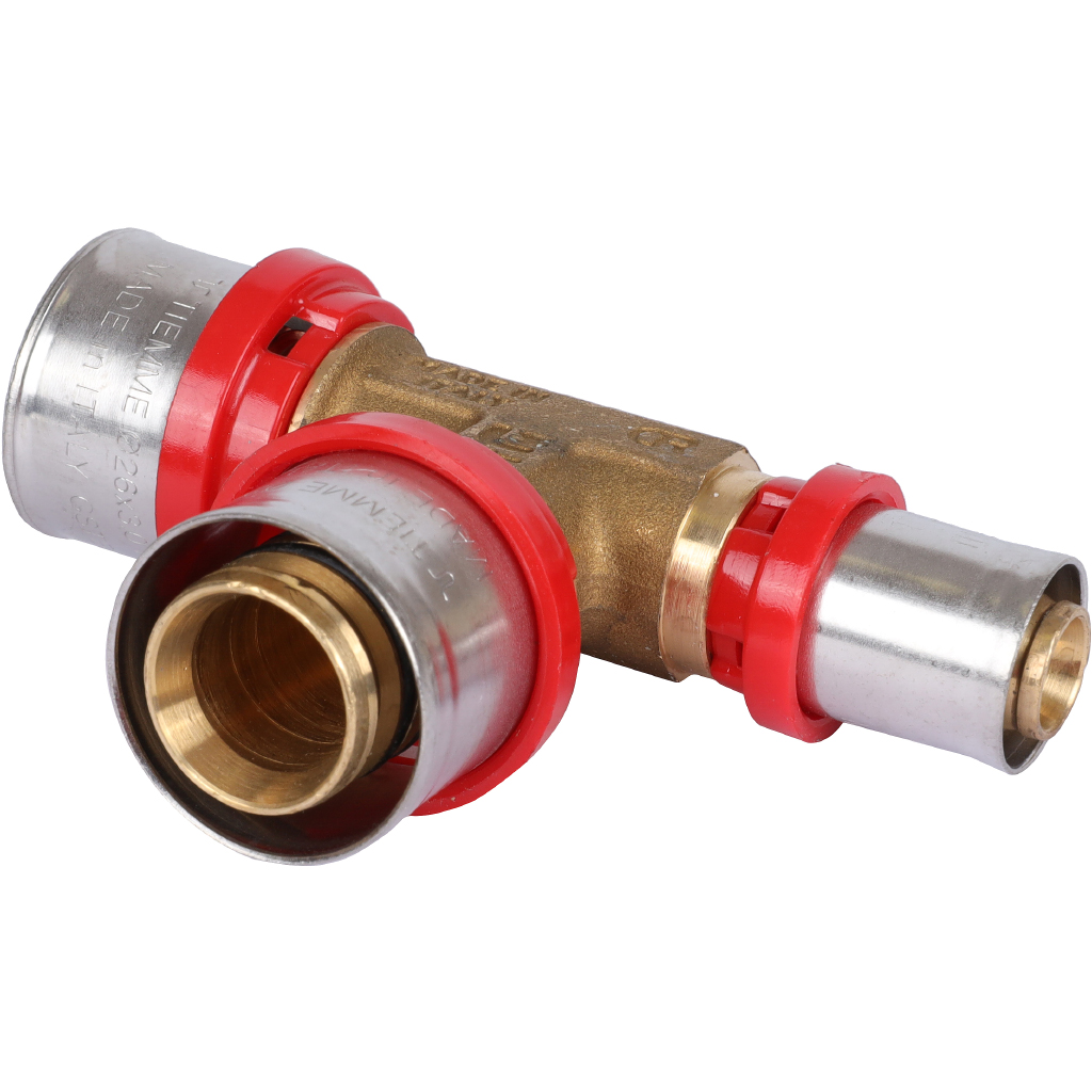 Тройник TIEMME 26х26х16 редукционный