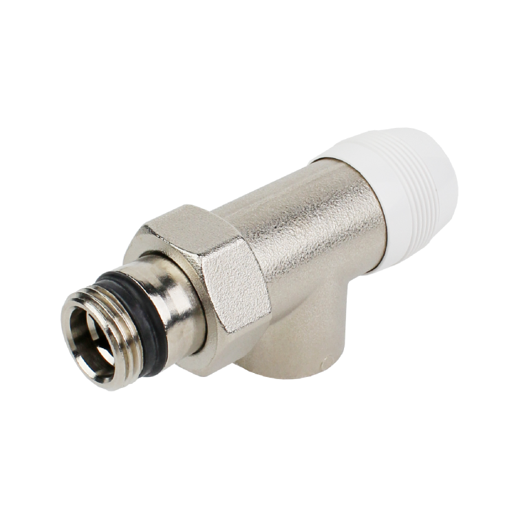 Вентиль отсекающий ELSEN 1/2" ВН осевой (никелированный)