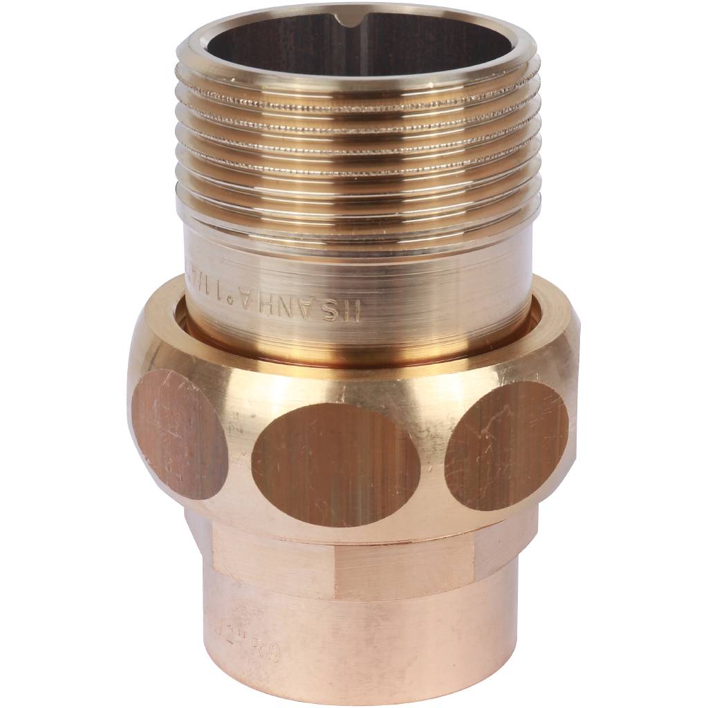 Сгон Sanha 35x11/4 ВП-НР самоуплотняющийся под пайку 4341g бронза