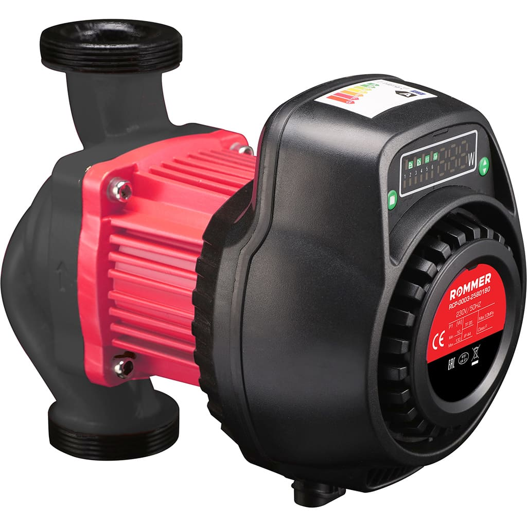 Циркуляционный насос ROMMER ER 32/80-180 с гайками