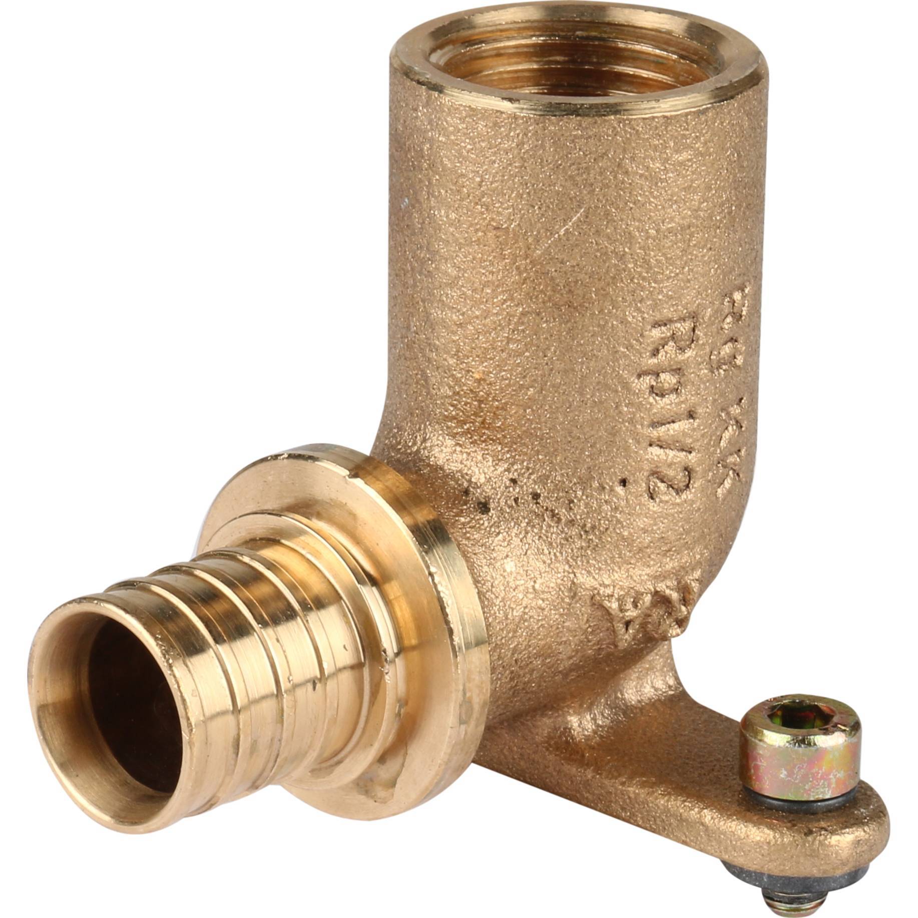 REHAU RAUTITAN Угольник настенный с длинным нарезным патрубком 20-R 1/2 RX+