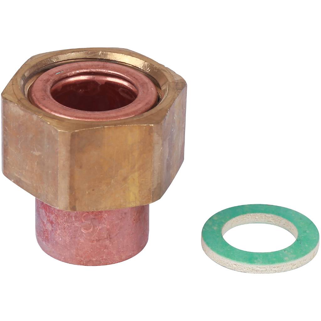 Переход Sanha 15х3/4 ВП-ВР с накидной гайкой 5359g