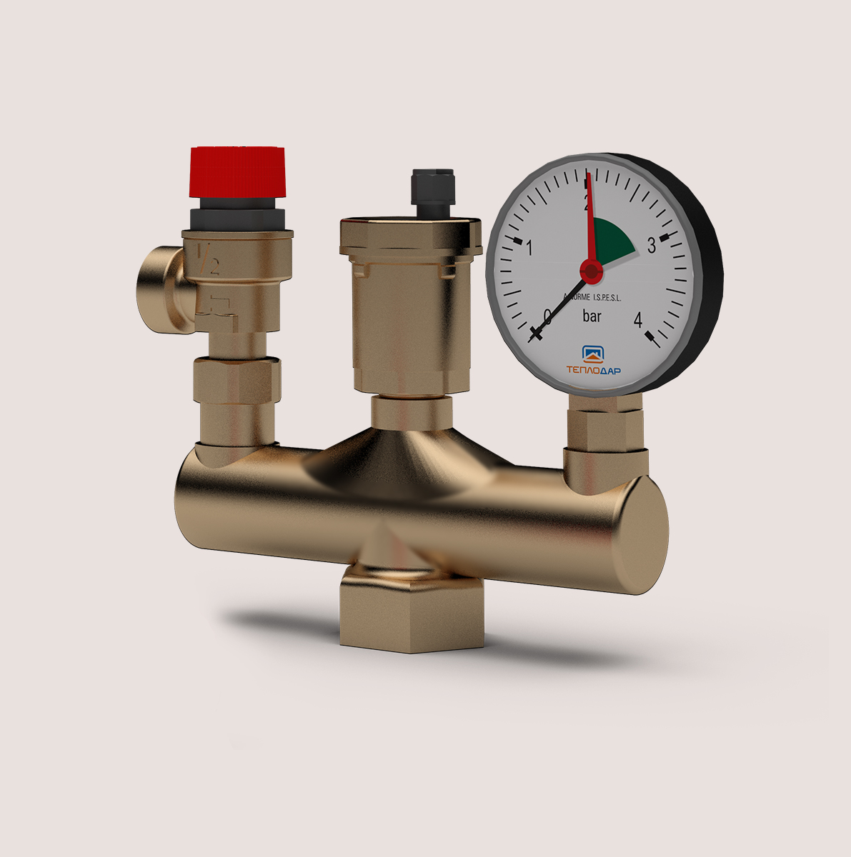 Группа безопасности котла Теплодар 0,25 мПа