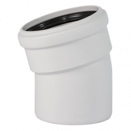 Отвод Ostendorf SKB 125х15° (для бесшумной канализации)