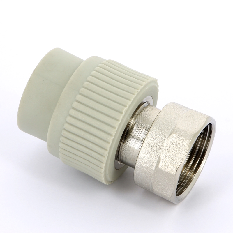 Муфта FV-PLAST 25х1 с накидной гайкой и вварным латунным патрубком (сварка-В)