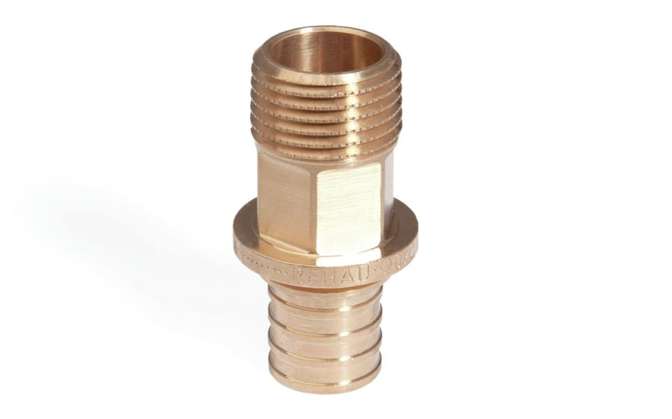 REHAU Переходник с наружной резьбой 20-R 3/4 -L15 RX+