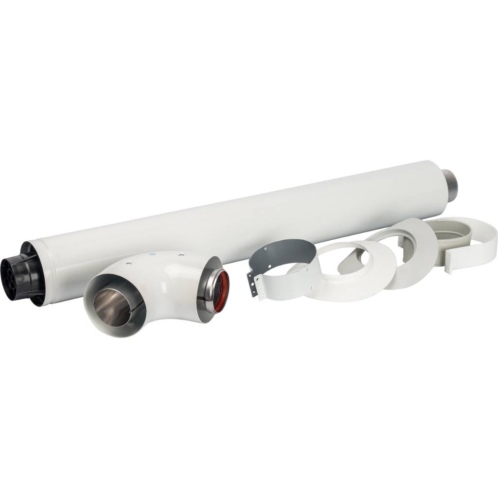 Комплект коаксиальный STOUT для прохода через стену (совместим с  Vaillant, Prother, 60/100, 850 мм)