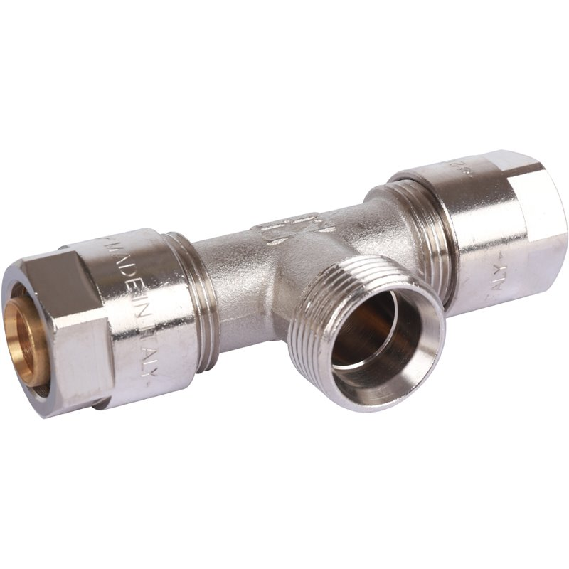 Тройник Prandelli Multyrama 20х2,0х3/4" НР для металлопластиковых труб