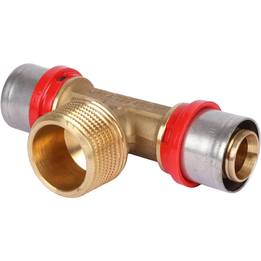 Тройник TIEMME 26х1"х26 с наружной резьбой