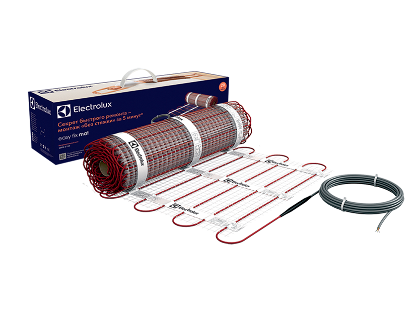 Нагревательный мат Electrolux Easy Fix Mat EEFM 2-150-5 (комплект теплого пола)
