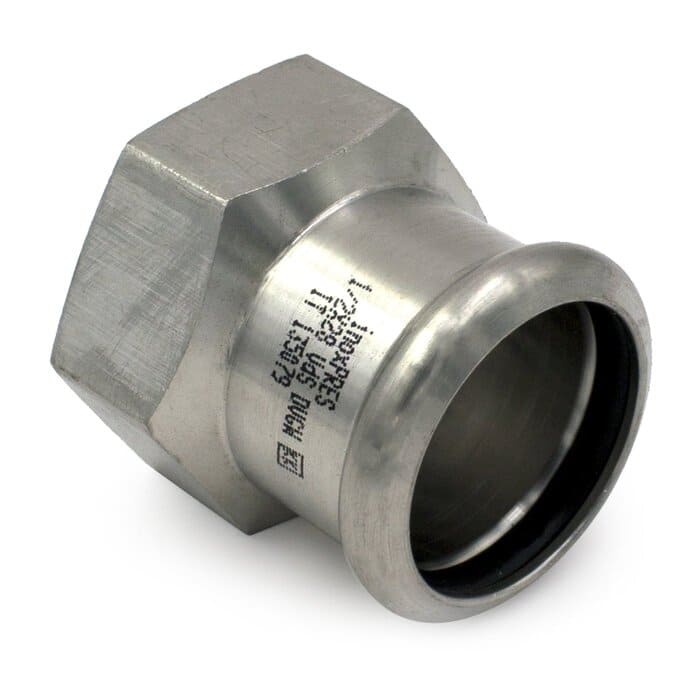 Муфта RM Inoxpres Дн18х3/4" Ру16 пресс/ВР (нержавеющая сталь AISI 316L)