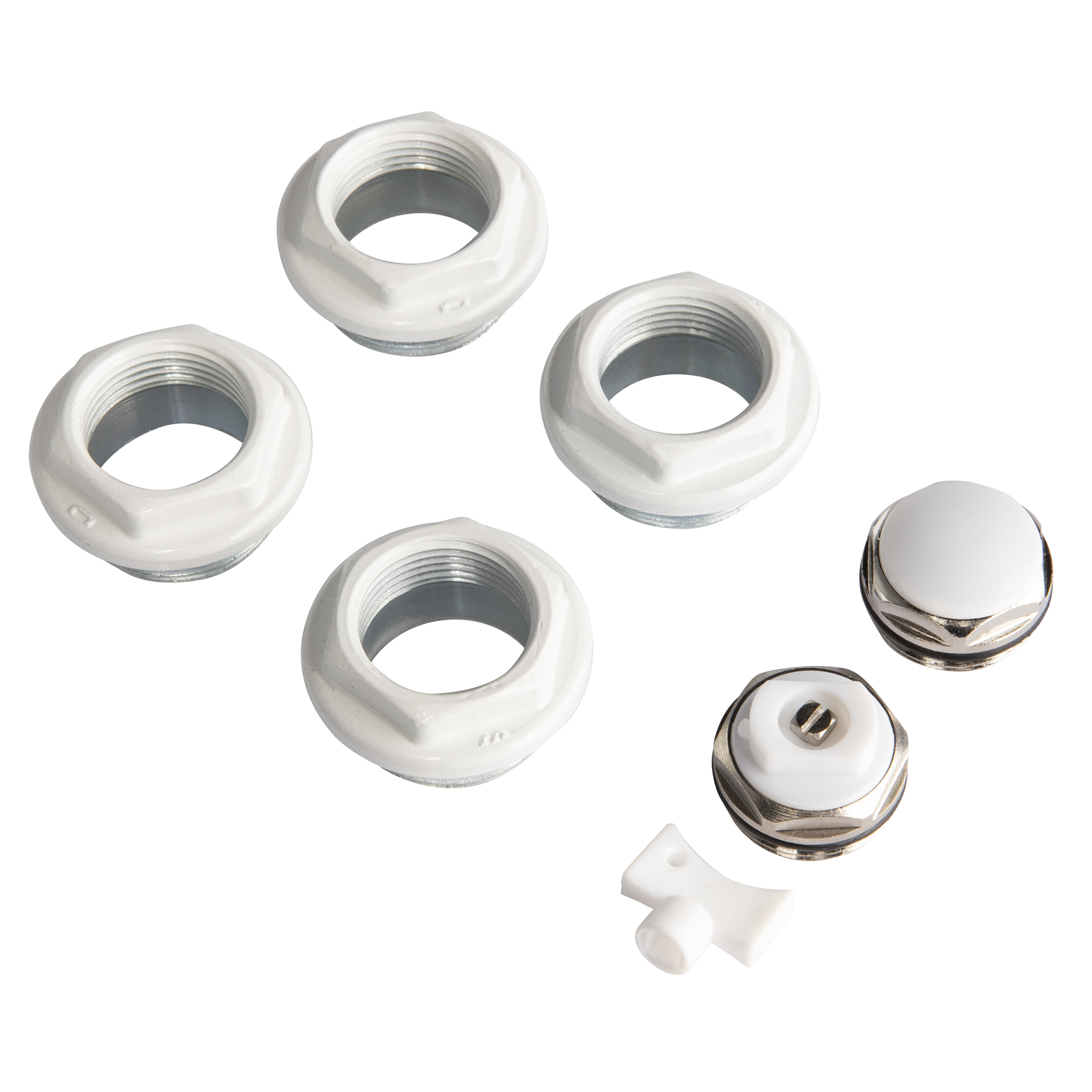 Комплект монтажный Royal Thermo 1"х 3/4" (белый)