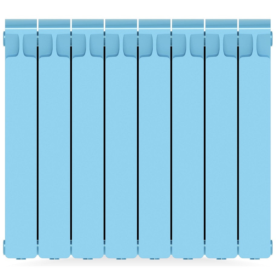 Радиатор биметаллический RIFAR MONOLIT 500 8 секций (Сапфир)