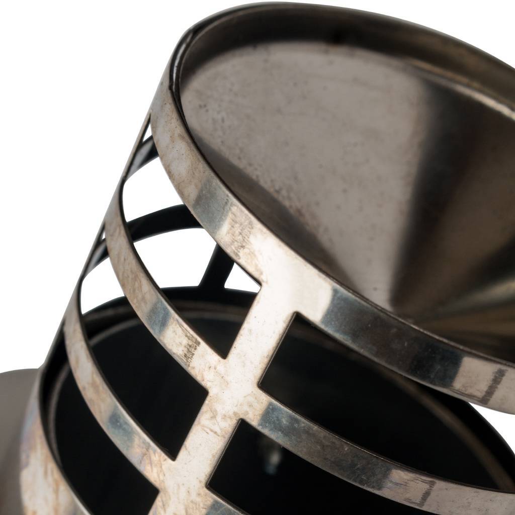 Финальный элемент STOUT DN60/100 900 мм горизонтальный со стальным оголовком