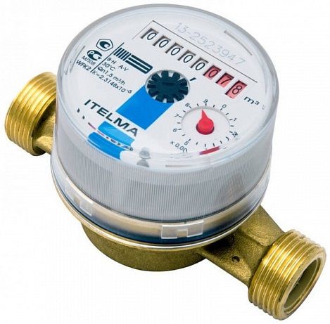 Счетчик холодной воды Итэлма L=130 H 1"