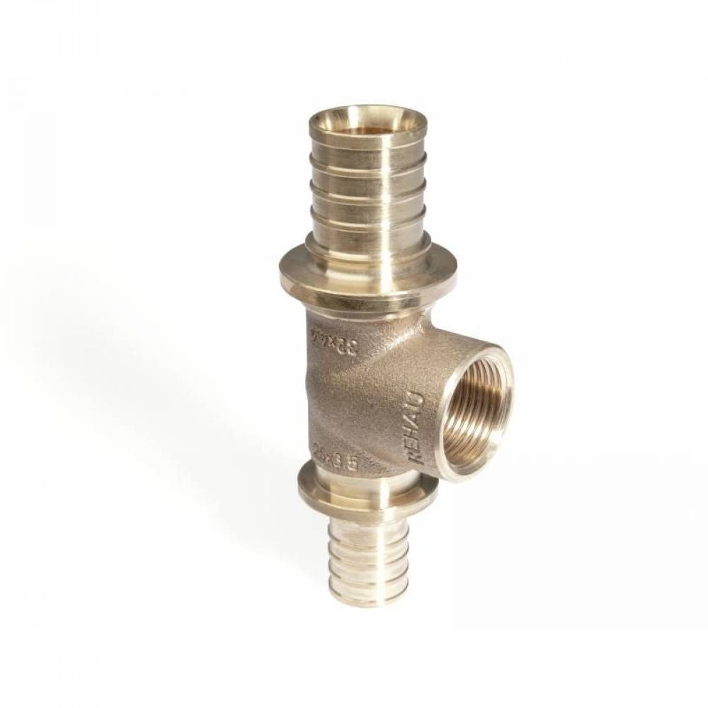 REHAU RAUTITAN Тройник с внутренней резьбой на боковом проходе 25-Rp 1/2-25 RX+