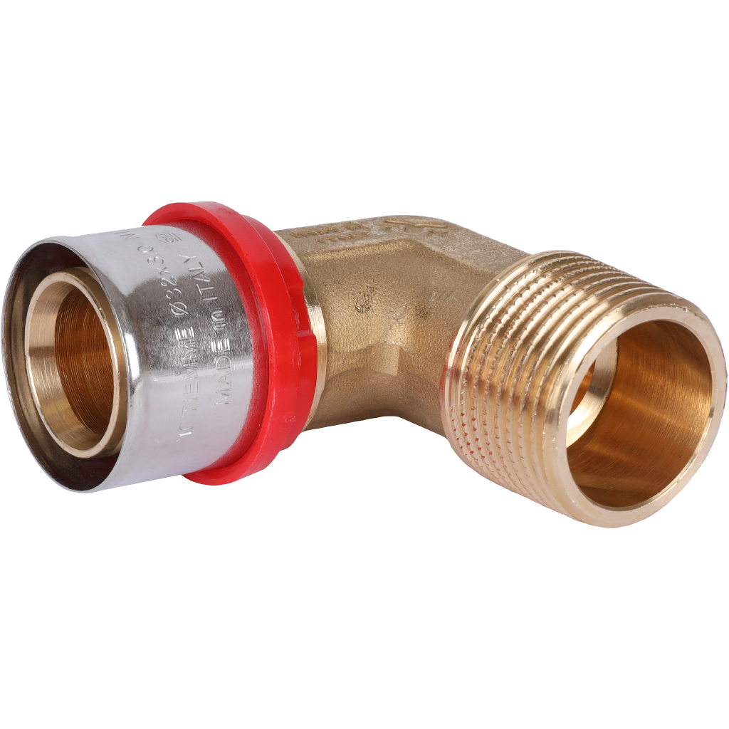 Угольник TIEMME 32х1" с наружной резьбой