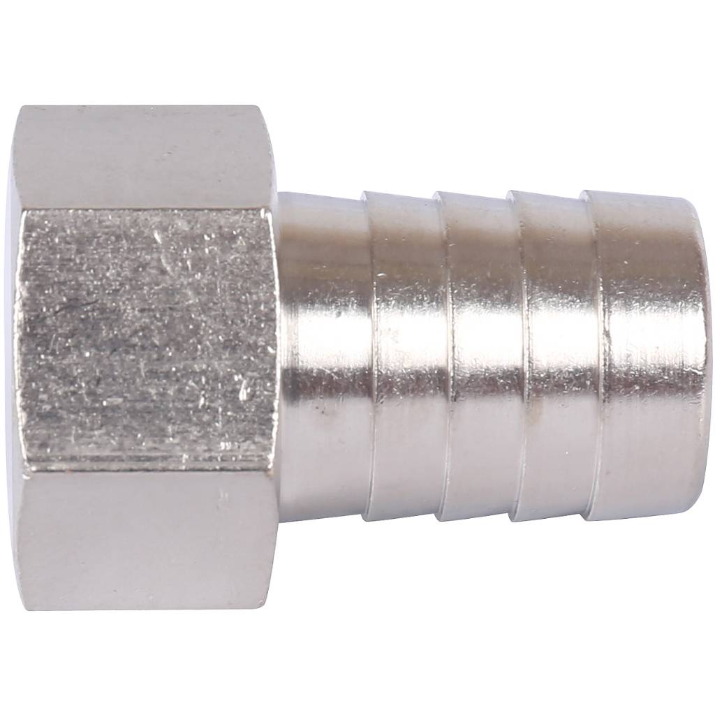 Штуцер STOUT 1/2"х18 ВР (никелированный)