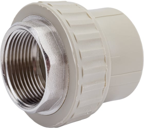 Муфта комбинированная VALFEX PP-R Dn40х1 1/4" ВР под ключ (серый)