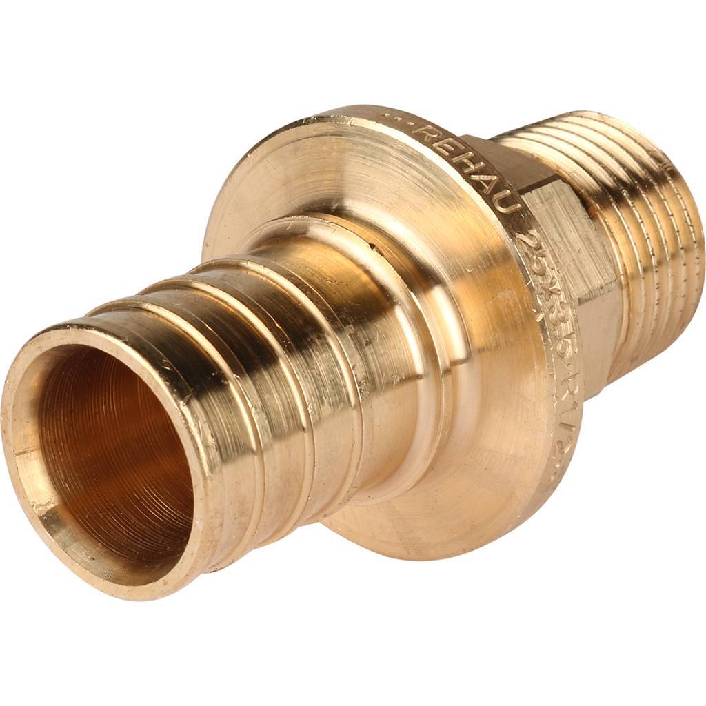REHAU RAUTITAN Переходник с наружной резьбой 25-R 1/2 RX+