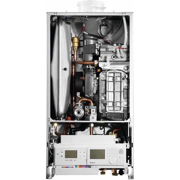 Настенный конденсационный газовый котел Buderus Logamax plus GB172-30 iKW H (белый)