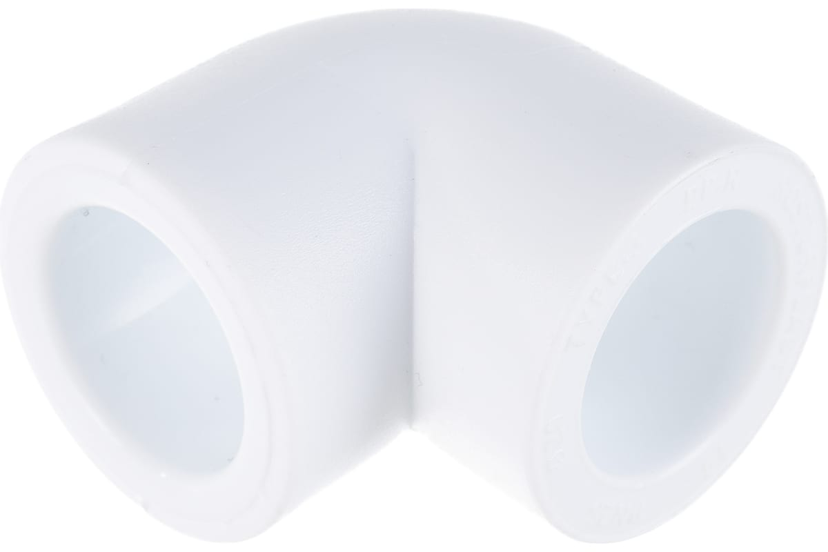 Угольник 90° РосТурПласт PP-R Дн20 (белый)