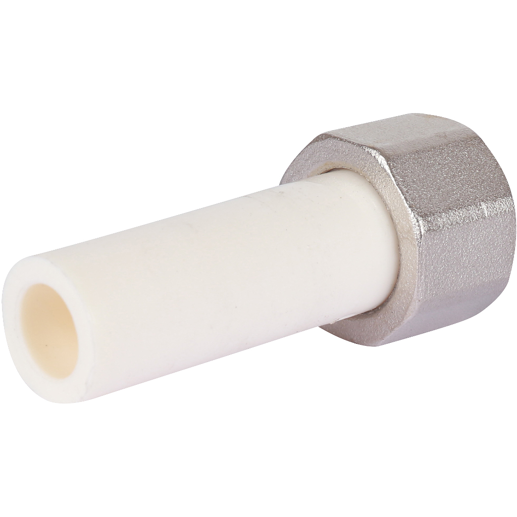 Kalde Штуцер с гайкой внутренняя резьба 20х3/4"