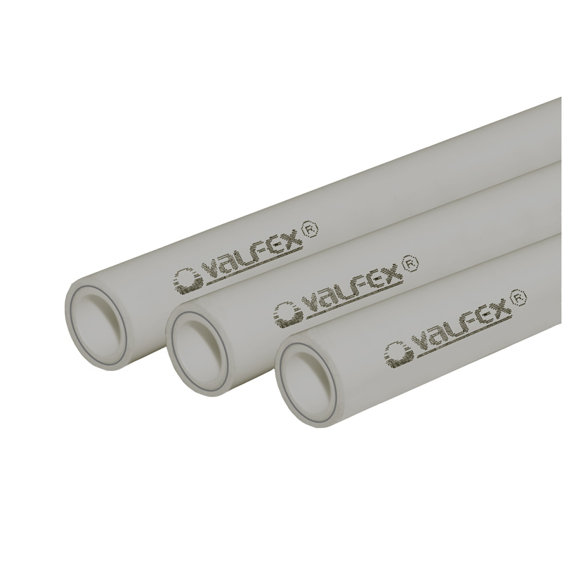 Труба VALFEX PP-R Дн20х3,4 Ру20 SDR6 80°С 4м (серая)