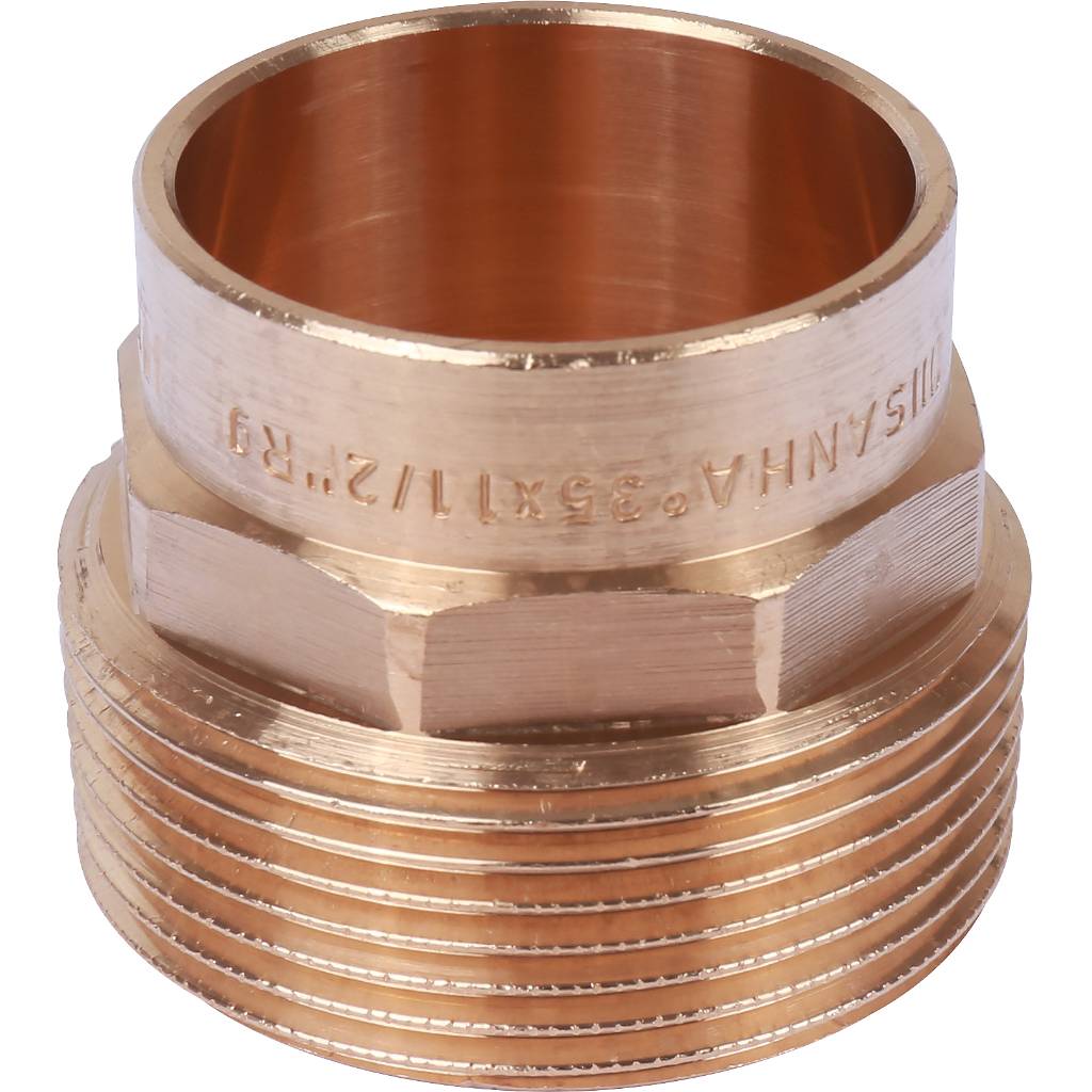 Переход Sanha 35x11/2 ВП-НР под пайку 4243g бронза