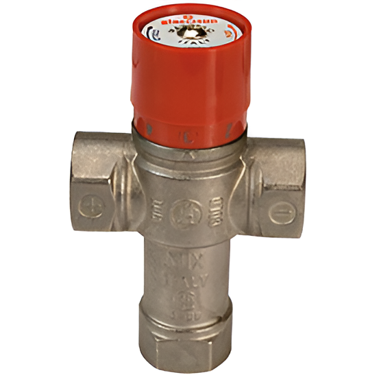 Термостатический смесительный клапан Giacomini R156 Ду20 Ру16 м/м Kvs2 38-60°С