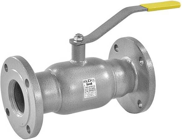 Кран шаровой LD КШ.Ц.Ф Ду65 Ру16 L=200мм под задвижку фланцевый полнопроходной