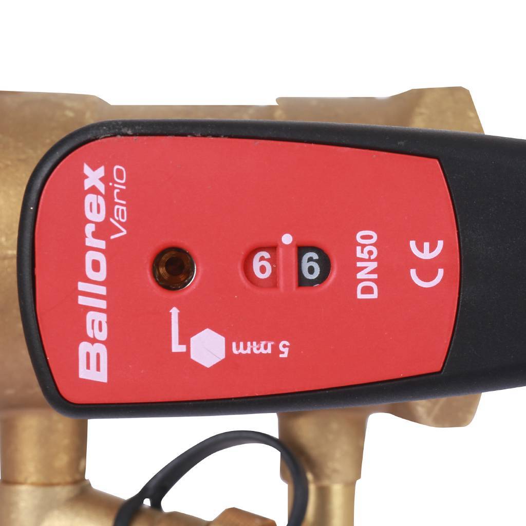 Клапан балансировочный BROEN V DN50S PN25 Kvs=34,5 м3/ч ручной резьбовой с дренажем 4851000S-00167