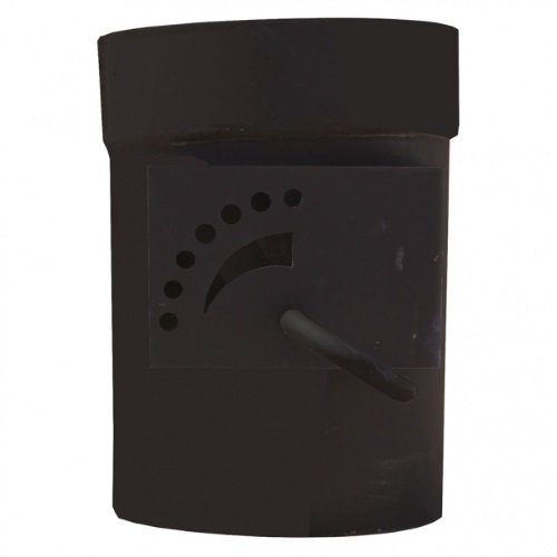 Патрубок дымохода Енисей-12 (d=120) вертикальный