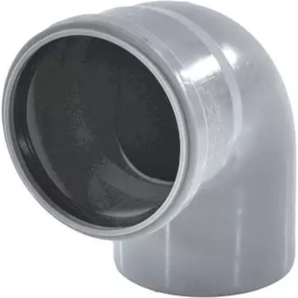 Отвод VALFEX PP-H Дн40х87° для внутренней канализации (серый)