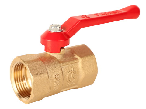 Кран шаровой ГАЛЛОП ПРАКТИК 120 Ду20 Ру16 ВР (рычаг красный)