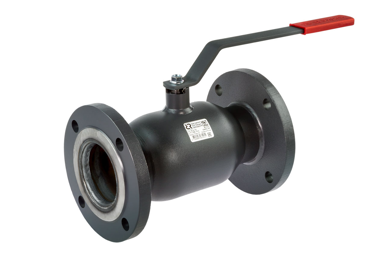 Кран шаровой Ридан JiP-R Standard FF Ду 150 Ру16 (фланцевый, с рукояткой, стандартнопроходной)