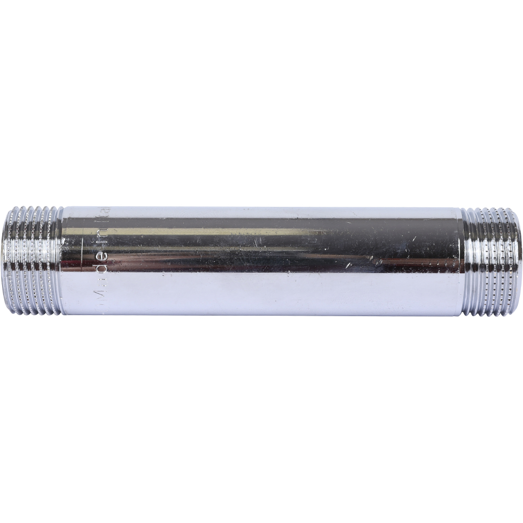 Удлинитель STOUT 3/4"x100 НН (хромированный)