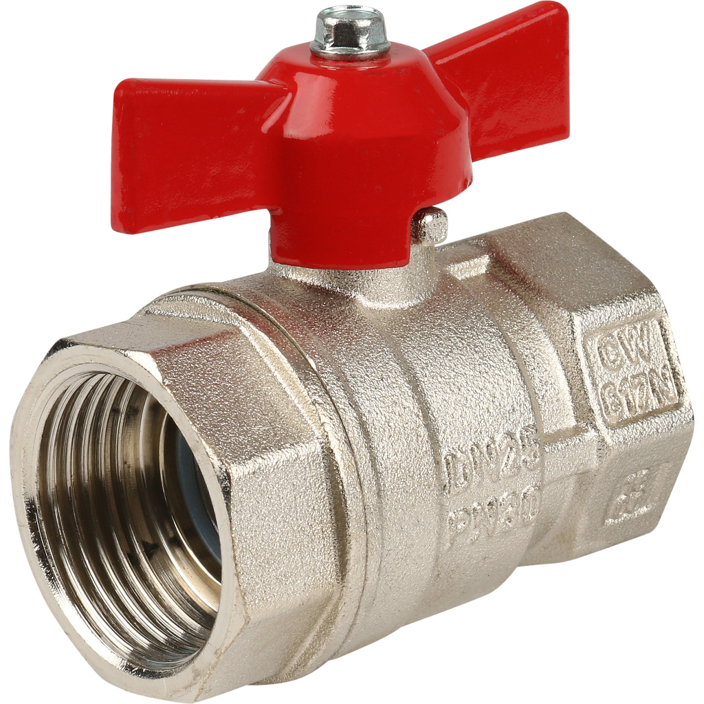 Itap IDEAL 092 1" Кран шаровой муфтовый полнопроходной (бабочка)