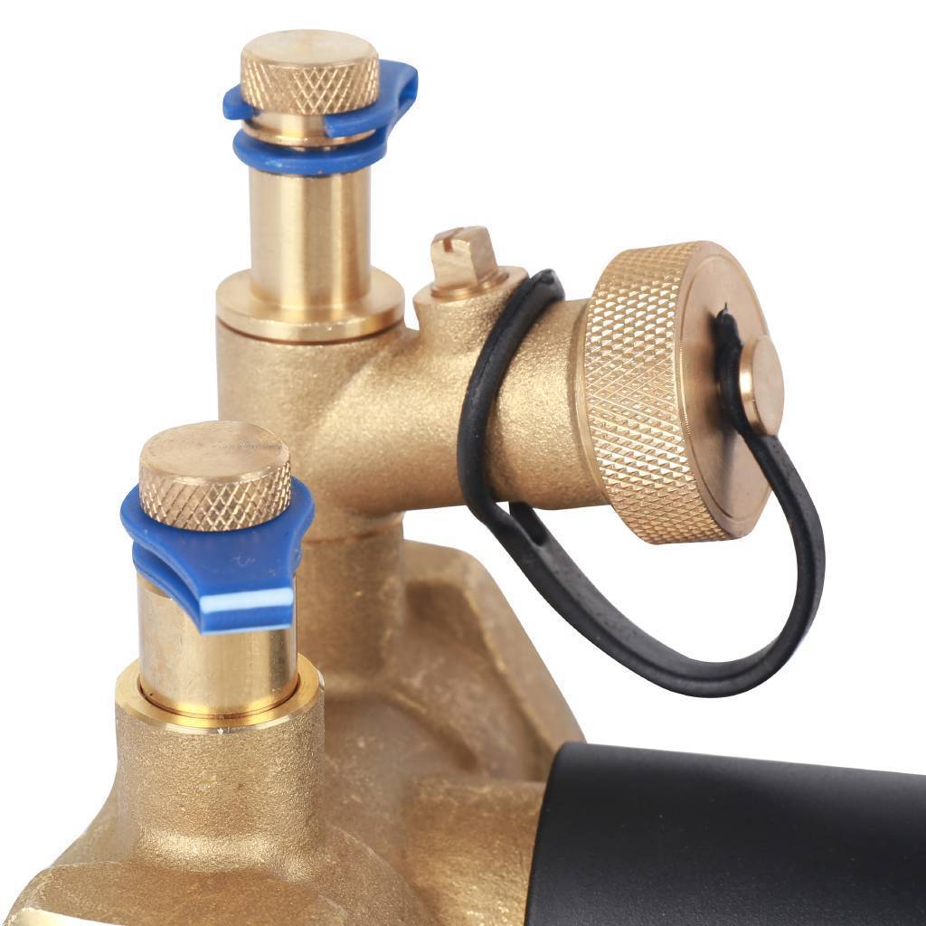 Клапан балансировочный BROEN V DN32S PN25 Kvs=13,5 м3/ч ручной резьбовой с дренажем 4651000S-001673