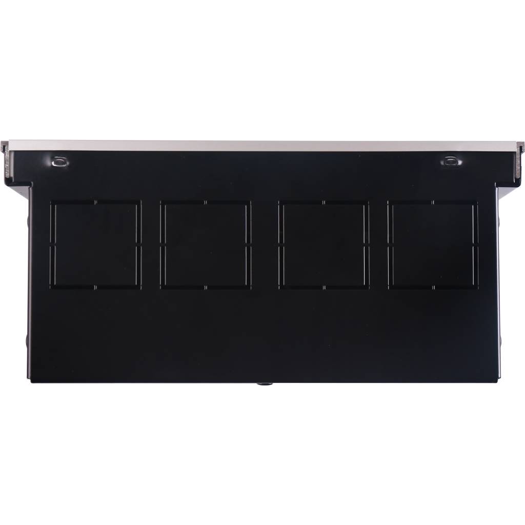 STOUT Конвектор внутрипольный SCN 80.300.1600 (Решётка роликовая, анодированный алюминий)