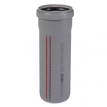 Труба канализационная Ostendorf НТЕМ 125x3000