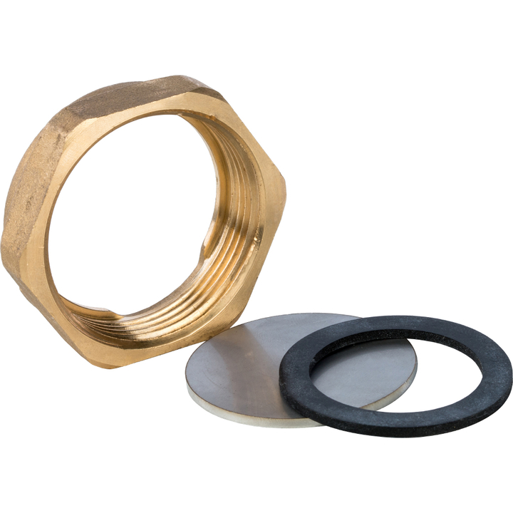 Заглушка с плоскими уплотнениями STOUT G 1"1/2 F