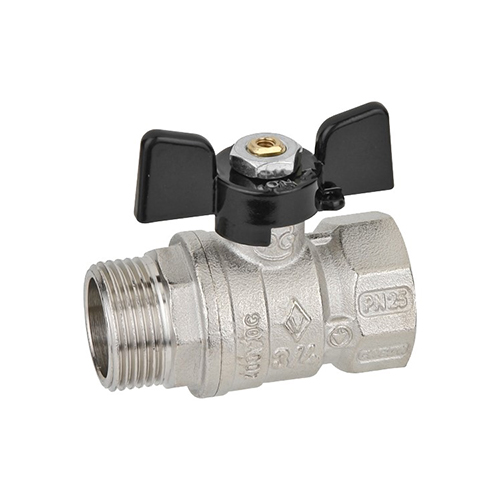 Кран шаровой Bugatti ARIZONA 607 3/4 НВ прямой стандартнопроходной