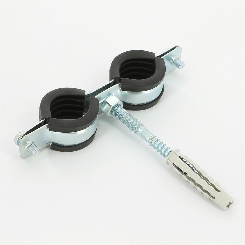 Хомут Walraven BIS Cobra двойной с epdm М8 25-29мм (3/4 + винт-шуруп М8х80мм + дюбель)