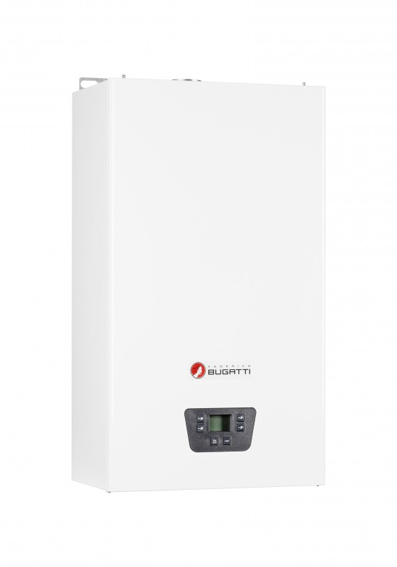 Настенный конвекционный газовый котел Federica Bugatti TECH 24 2-х контурный (насос Grundfos)