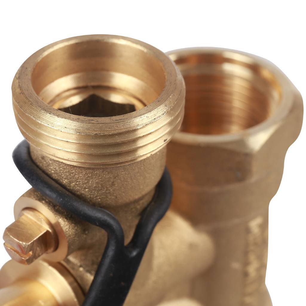 Клапан балансировочный BROEN Venturi FODRV DN20 PN25 Kvs=2,82 м3/ч ручной с дренажем 4455000S-001003