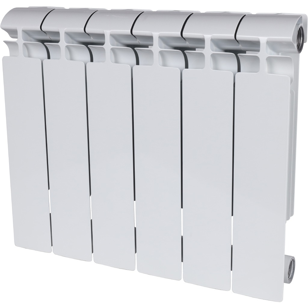 Радиатор алюминиевый STOUT ALPHA 350 x 6 секций