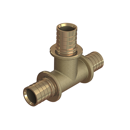 Тройник ELSEN Ø 32—32—32, латунь