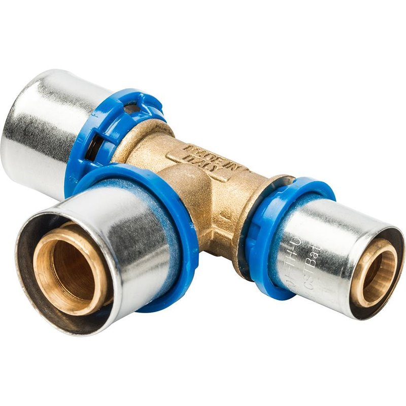 Тройник переходной Prandelli Multyrama 26.3х26.3х20,2 профиль H, TH, U для металлопластиковых труб